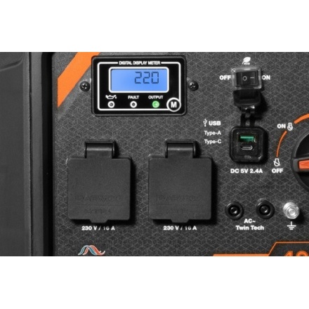 Генератор бензиновый инверторный DAEWOO GDA 4500SEi Генератор бензиновый инверторный DAEWOO GDA 4500SEi