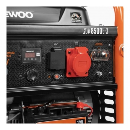 Генератор бензиновый DAEWOO GDA 8500 E-3 Генератор бензиновый DAEWOO GDA 8500 E-3