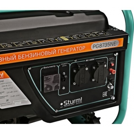 Бензиновый генератор Sturm PG8735NE Бензиновый генератор Sturm PG8735NE