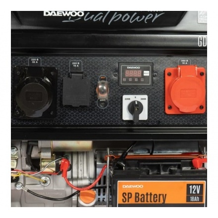 Генератор бензиновый DAEWOO GDA 7500 DPE-3 Генератор бензиновый DAEWOO GDA 7500 DPE-3