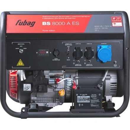 Генератор бензиновый FUBAG BS 8000 A ES Генератор бензиновый FUBAG BS 8000 A ES