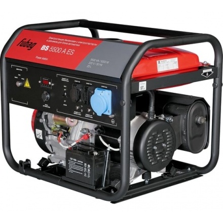 Бензиновый генератор Fubag BS 5500 A ES Бензиновый генератор Fubag BS 5500 A ES