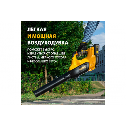 Воздуходувка аккумуляторная Denzel RB180-36 Воздуходувка аккумуляторная Denzel RB180-36