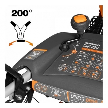 Снегоуборщик бензиновый DAEWOO DAST 330 Снегоуборщик бензиновый DAEWOO DAST 330