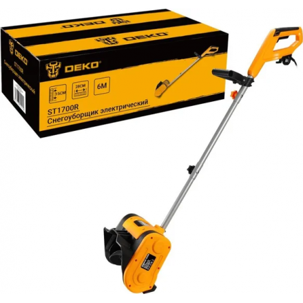 Снегоуборщик электрический Deko ST1700R Снегоуборщик электрический Deko ST1700R