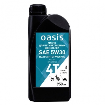 Моторное масло Oasis SAE 5W30 MPS-4Т/5W30 (0.95л)