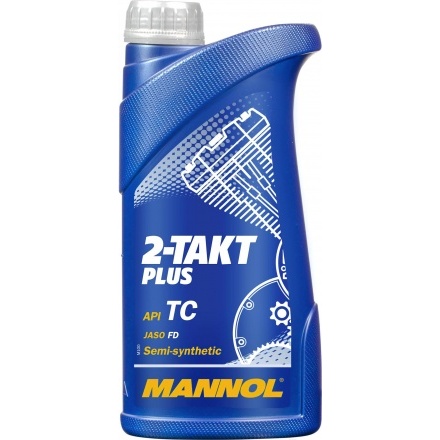 Моторное масло Mannol 2-Takt Plus TC (1л)