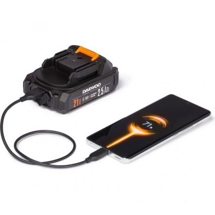 Воздуходувка-пылесос аккумуляторная DAEWOO DABL 2821Li SET Воздуходувка-пылесос аккумуляторная DAEWOO DABL 2821Li SET