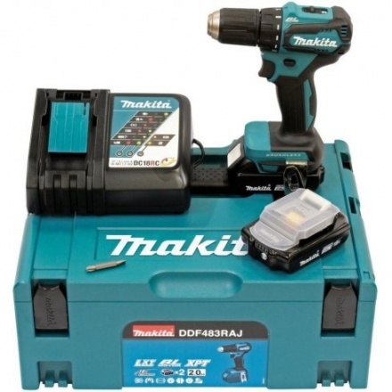 Дрель-шуруповерт Makita DHP483RAJ Дрель-шуруповерт Makita DHP483RAJ