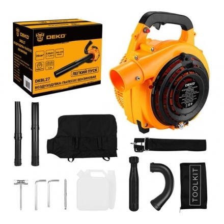 Воздуходувка-пылесос бензиновая Deko DKBL27 Воздуходувка-пылесос бензиновая Deko DKBL27
