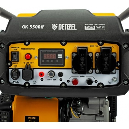 Генератор инверторный Denzel GK-5500iF Генератор инверторный Denzel GK-5500iF