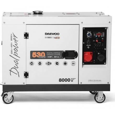 Генератор дизельный DAEWOO DDAE 10000DSE-3 в кожухе Генератор дизельный DAEWOO DDAE 10000DSE-3 в кожухе