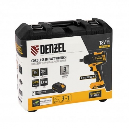 Аккумуляторный гайковерт Denzel CIW-IB-300 Аккумуляторный гайковерт Denzel CIW-IB-300