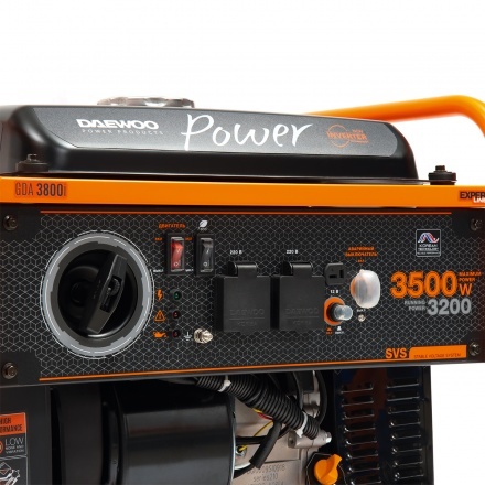 Генератор бензиновый DAEWOO GDA 3800i Генератор бензиновый DAEWOO GDA 3800i