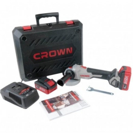 Угловая шлифовальная машина CROWN CT23026-125HXS-4 BMC Угловая шлифовальная машина CROWN CT23026-125HXS-4 BMC