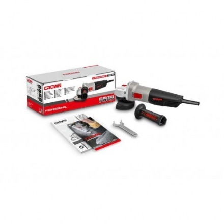 Угловая шлифовальная машина CROWN CT13499-125 Угловая шлифовальная машина CROWN CT13499-125