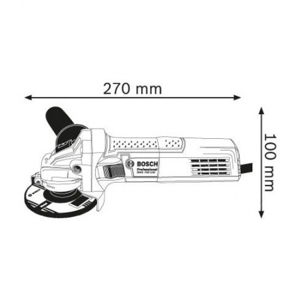Угловая шлифовальная машина Bosch GWS 750 S Professional Угловая шлифовальная машина Bosch GWS 750 S Professional