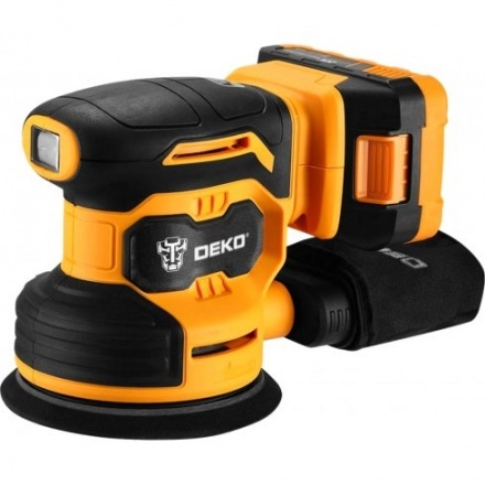 Эксцентриковая шлифовальная машина Deko DKCG20-125 Эксцентриковая шлифовальная машина Deko DKCG20-125