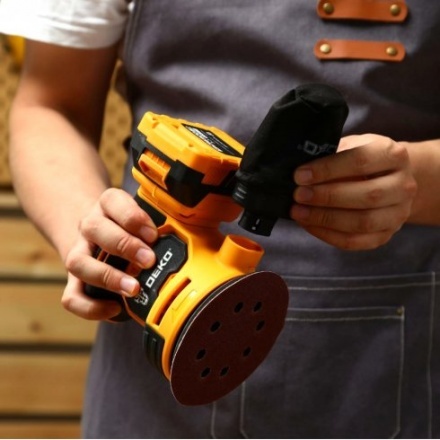 Эксцентриковая шлифовальная машина Deko DKCG20-125 Эксцентриковая шлифовальная машина Deko DKCG20-125