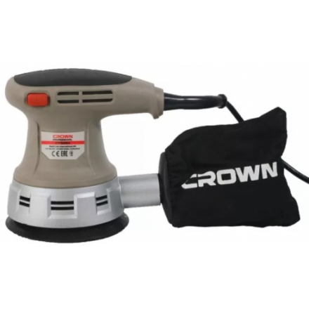 Эксцентриковая шлифовальная машина CROWN CT13395 Эксцентриковая шлифовальная машина CROWN CT13395