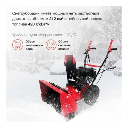 Бензиновый снегоуборщик STARWIND GST-4356L Бензиновый снегоуборщик STARWIND GST-4356L