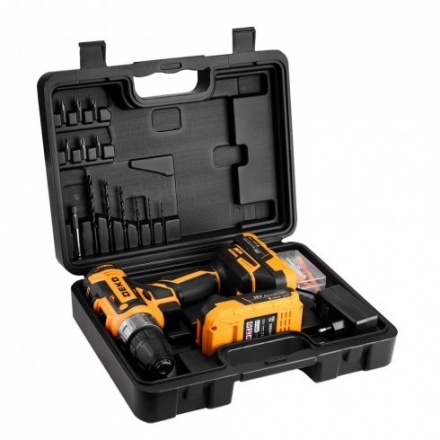 Дрель-шуруповерт аккумуляторная DEKO GCD20DU PRO SET 63 Дрель-шуруповерт аккумуляторная DEKO GCD20DU PRO SET 63
