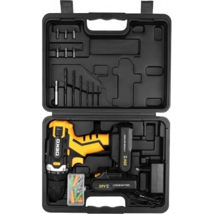 Аккумуляторная дрель-шуруповерт Deko Banger 20V One+ / 083-1043 Аккумуляторная дрель-шуруповерт Deko Banger 20V One+ / 083-1043