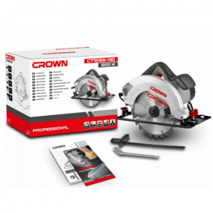 Дисковая пила CROWN CT15199-190 Дисковая пила CROWN CT15199-190