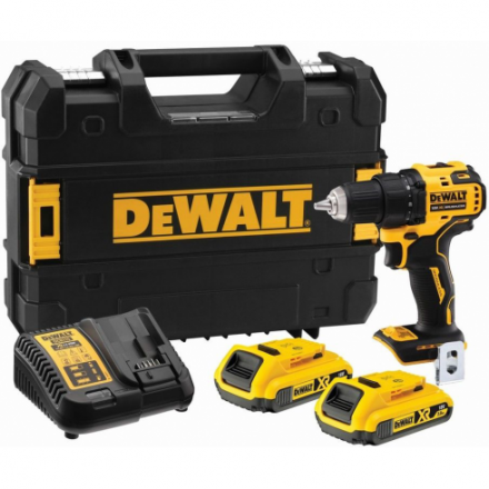 Профессиональная дрель-шуруповерт DeWalt DCD708D2T-QW