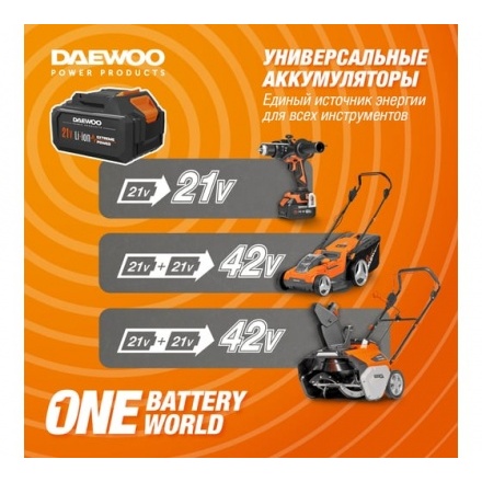 Воздуходувка аккумуляторная Daewoo DABL 7042Li Воздуходувка аккумуляторная Daewoo DABL 7042Li