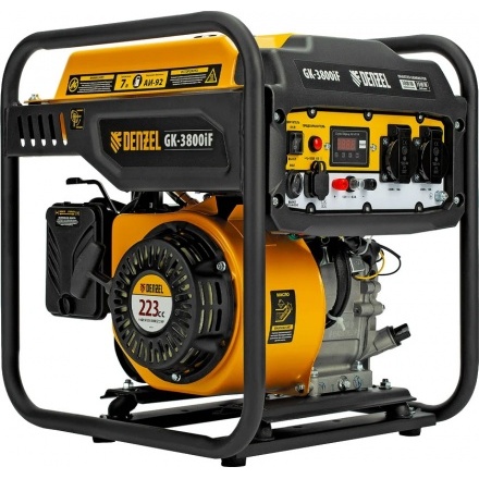 Генератор инверторный Denzel GK-3800iF Генератор инверторный Denzel GK-3800iF