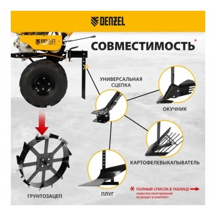 Мотоблок Denzel DPT-470S-PRO Мотоблок Denzel DPT-470S-PRO