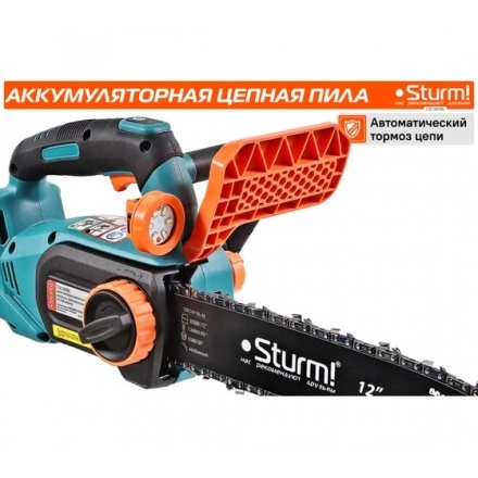 Аккумуляторная цепная пила Sturm CSC1811BL Аккумуляторная цепная пила Sturm CSC1811BL