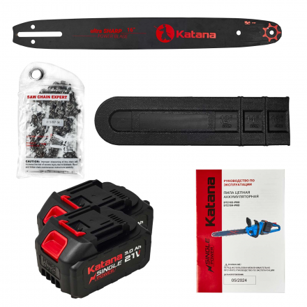 Аккумуляторная цепная пила Katana DT2103-PRO Аккумуляторная цепная пила Katana DT2103-PRO