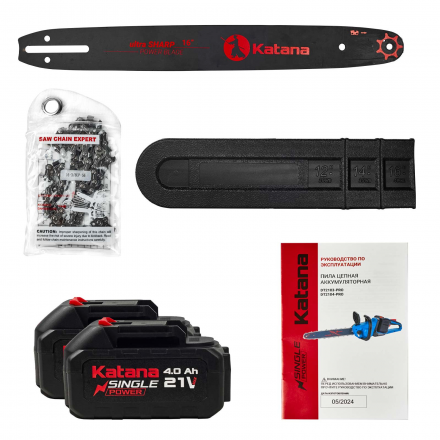 Аккумуляторная цепная пила Katana DT2104-PRO Аккумуляторная цепная пила Katana DT2104-PRO