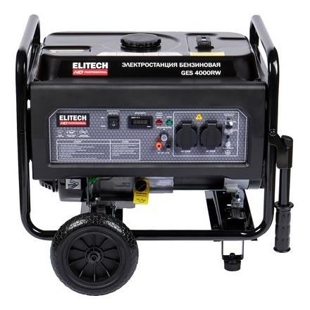 Бензиновый генератор Elitech GES 4000RW Бензиновый генератор Elitech GES 4000RW