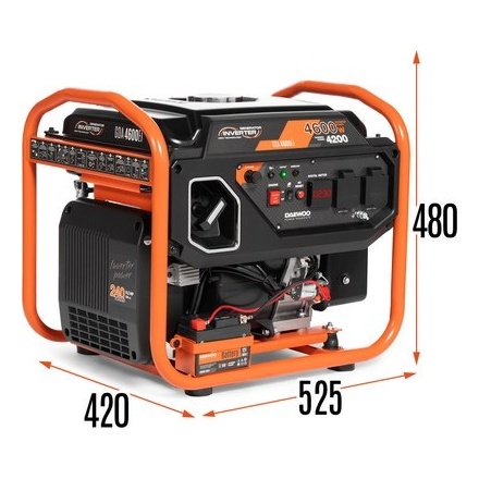 Инверторный генератор Daewoo Power GDA 4600Ei Инверторный генератор Daewoo Power GDA 4600Ei