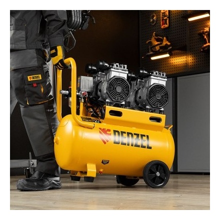 Воздушный компрессор Denzel Безмаслянный DLS 2200/50 Воздушный компрессор Denzel Безмаслянный DLS 2200/50
