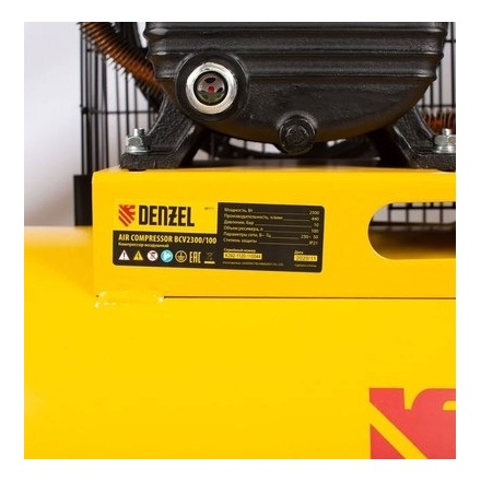 Воздушный компрессор Denzel BCV2300/100 Воздушный компрессор Denzel BCV2300/100