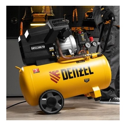Воздушный компрессор Denzel DKV2200/50 Х-PRO Воздушный компрессор Denzel DKV2200/50 Х-PRO