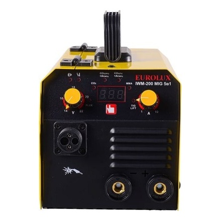 Полуавтомат сварочный EUROLUX IWM-200 MIG 5в1 Полуавтомат сварочный EUROLUX IWM-200 MIG 5в1