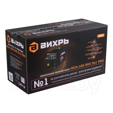 Полуавтомат сварочный Вихрь ИСА-180 MIG PRO Полуавтомат сварочный Вихрь ИСА-180 MIG PRO