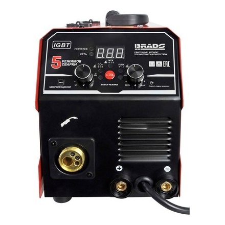 Полуавтомат сварочный Brado MIG/MMA-220L-21 Полуавтомат сварочный Brado MIG/MMA-220L-21