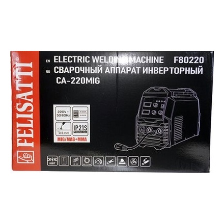 Инвертор сварочный Felisatti СА-220MIG Инвертор сварочный Felisatti СА-220MIG