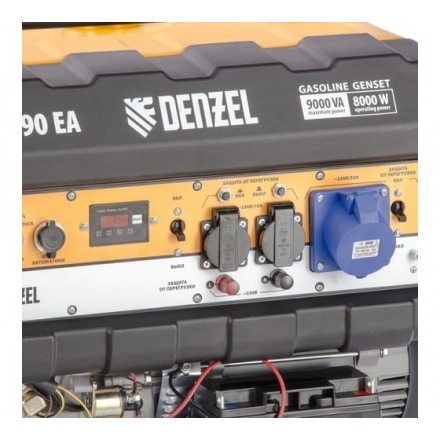 Бензиновый генератор Denzel PS 90 EA Бензиновый генератор Denzel PS 90 EA