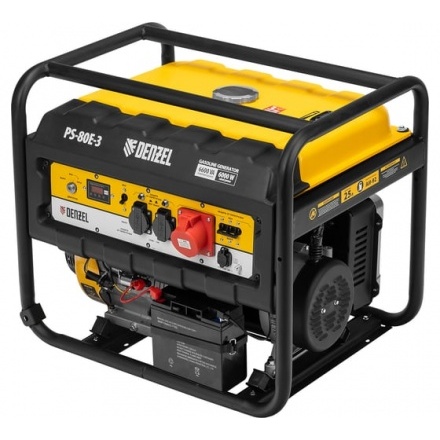 Бензиновый генератор Denzel PS 80 E-3 Бензиновый генератор Denzel PS 80 E-3