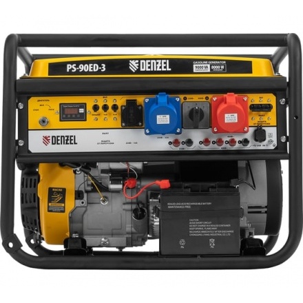 Бензиновый генератор Denzel PS 90 ED-3 Бензиновый генератор Denzel PS 90 ED-3