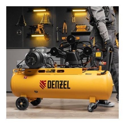 Воздушный компрессор Denzel BCW3000-T/100 Воздушный компрессор Denzel BCW3000-T/100
