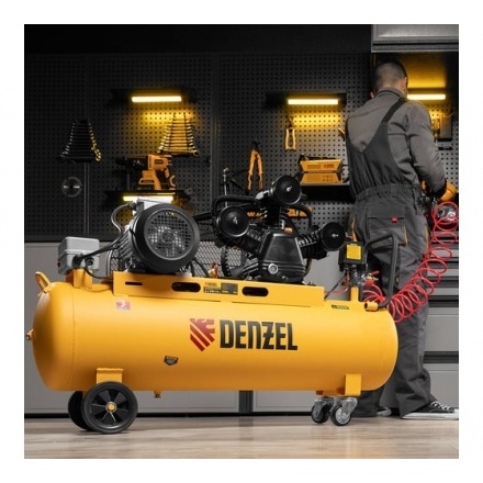Воздушный компрессор Denzel BCW3000-T/100 Воздушный компрессор Denzel BCW3000-T/100