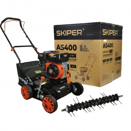Аэратор-скарификатор бензиновый Skiper AS400 Аэратор-скарификатор бензиновый Skiper AS400